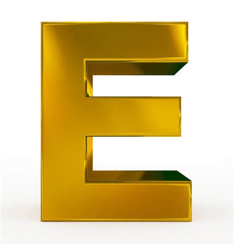 3d Letter E Gold Stock Photos Pictures And Royalty Free Images Istock