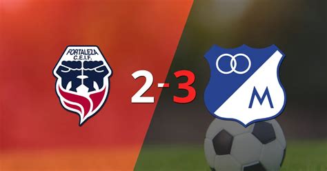 Millonarios Clasific Al Vencer A Su Rival Fortaleza Fc