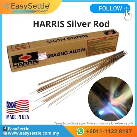 5pcs Harris Copper Brazing Alloy Rod Welding Rod 0 Silver Copper Rod