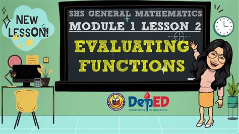 Evaluating Functions Shs Grade 11 General Mathematics Quarter 1