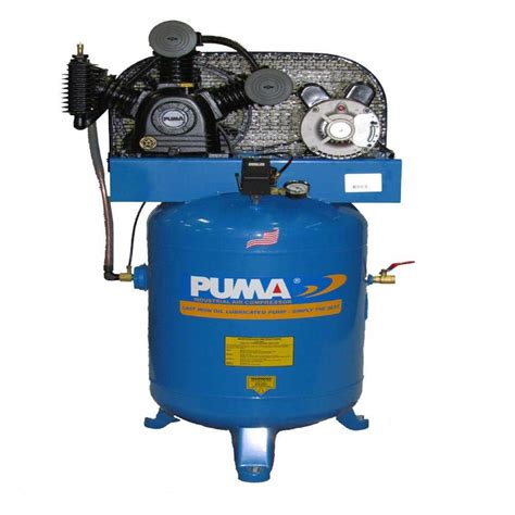 Puma 40 Gal 5 Hp Electric 2 Stage Air Compressor Te 5040v The Home Depot