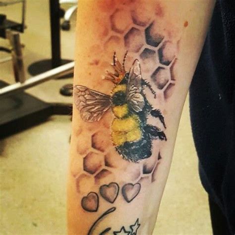 Bumblebee Tattoo By Bobinski In Ashford Kent In 2023 Bumble Bee