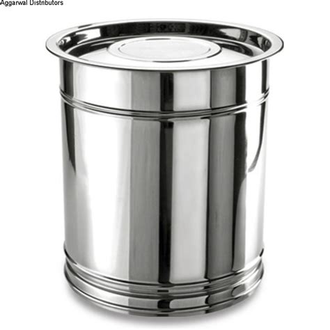 Steel Drum Storage Container Loose Lid Pricekg Horeca247