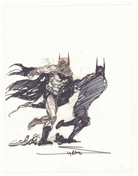 Zombie Batman Commission Signed By Arthur Suydam