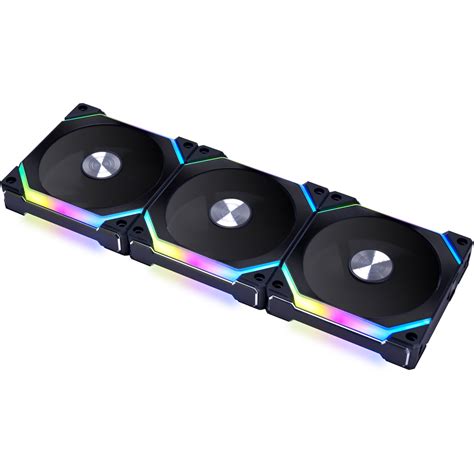 Lian Li Uni Fan Sl V2 120mm Argb Case Fan 3 Pack Uf Sl120v2 3b