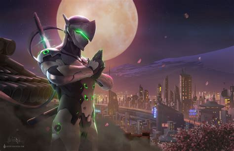 Genji Wallpapers Top Free Genji Backgrounds Wallpaperaccess