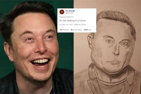 Elon Musk Stans Spammed Him With A Poorly Drawn Portrait He Finally Noticed News18