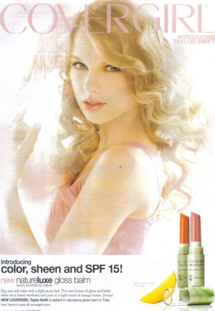 Covergirl Taylor Swift Print Ad Ebay