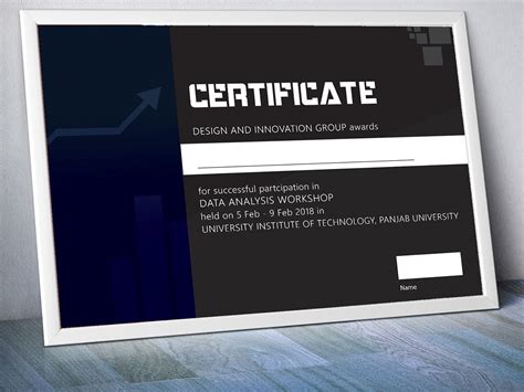 Certificate Designs On Behance