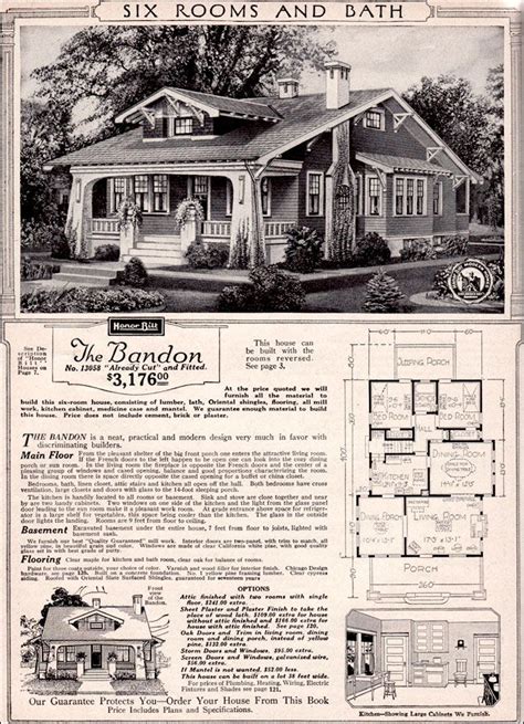 Lake house plans walkout basement new california modular homes icf cool ideas with craftsman floor best coastal walk out arts and crafts crismatec com. The Bandon, 1923 Sears Roebuck Modern Homes | Vintage ...