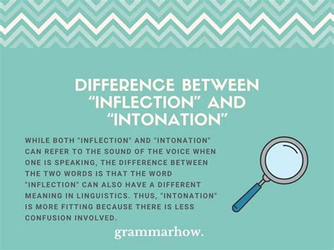 Verb Modification Intonation Vs Inflection What S The Difference Hot