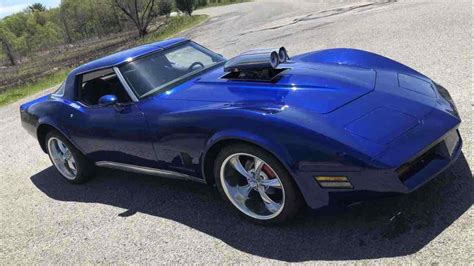 1981 Chevrolet Corvette Sportscar Blue Rwd Automatic For Sale