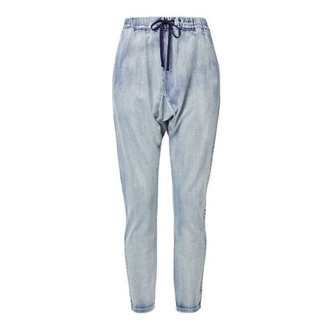 Denim Skinny Harem Pant