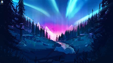 Life is like a movie live wallpaper. Auroral forest - fantasy live wallpaper DOWNLOAD FREE