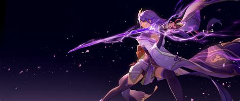 2560x1080 Genshin Impact HD Raiden Shogun 2560x1080 Resolution