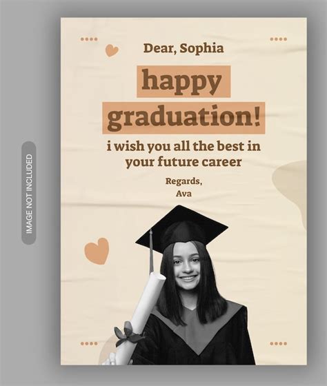 Premium Psd Happy Graduation Social Media Post Template