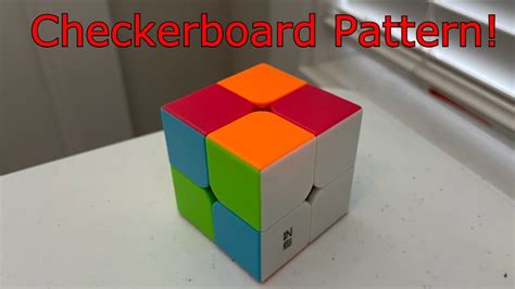 3 Easy Ways To Do The Checkerboard Pattern On The 2x2 Youtube