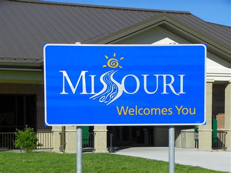 Missouri Welcomes You Rock Port Atchison County Missouri Flickr