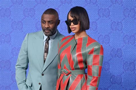Idris Elba Und Sabrina Dhowre Elba Er Und Ehefrau Begeistern Bei Gucci Show Galade