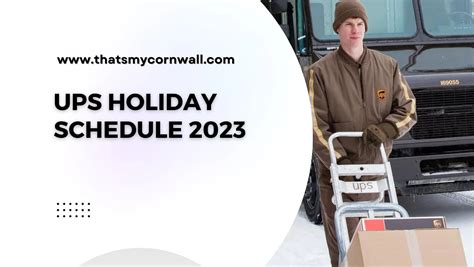 Ups Holiday Schedule 2023 Days Off For Employees