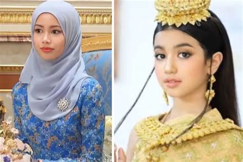 Saingi Kecantikan Putri Bungsu Sultan Hassanal Bolkiah Talenta Putri Kamboja Ini Bikin Publik