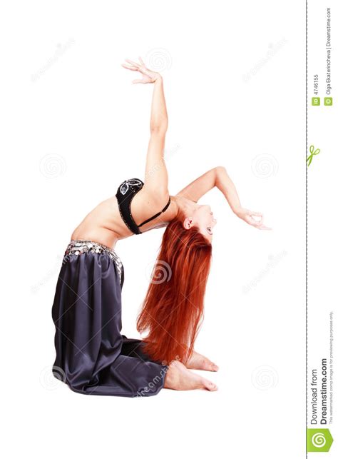 Bending Bellydancer Stock Image Image Of Dancer Hair