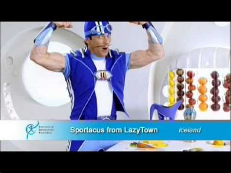 Gratitude for standing with us until the bitter end. Icelandic Actor Sportacus on Developing Healthy Bones ...