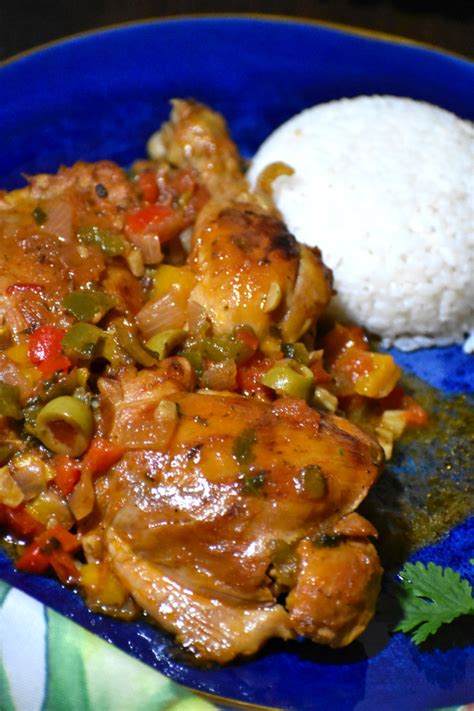 dominican pollo guisado chicken stew gypsyplate