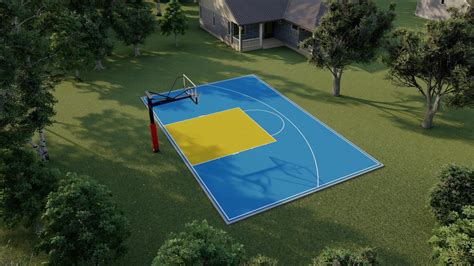 Basketball Half Court Dimensions A Guide To The Court Layout And