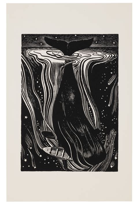 Illustrations For Moby Dick Rockwell Kent 1930 Christies
