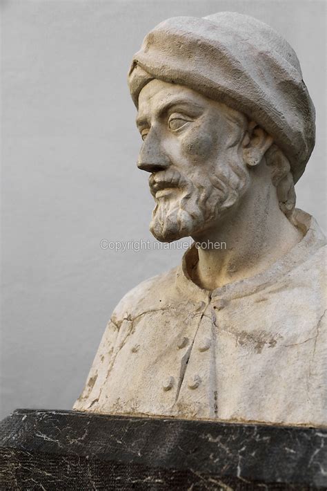 Statue Of Mohamed Al Gafequi Cordoba Andalusia Spain Manuel Cohen