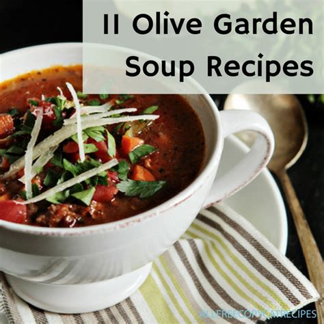 Maybe you would like to learn more about one of these? 11 Olive Garden Soup Recipes | AllFreeCopycatRecipes.com
