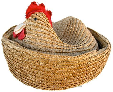 Nesting Chicken Basket At 1stdibs
