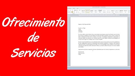 Carta De Presentaci N Para Ofrecer Un Producto Educaci N Activa