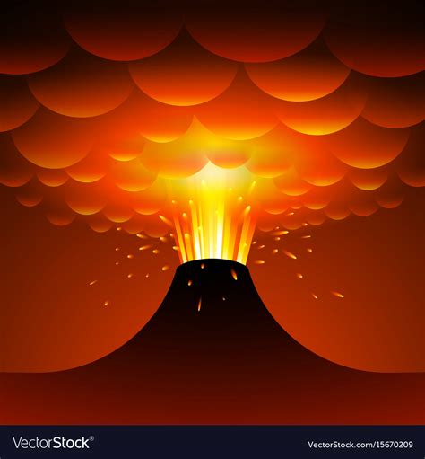 Volcano Clipart Volcanic Eruptions Clip Art Volcano Smoke Cartoon Magma Hot Sex Picture