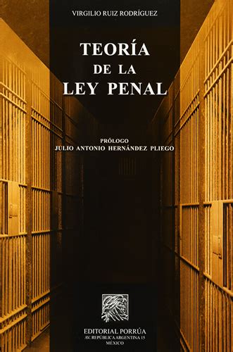Librería Morelos Teoria De La Ley Penal
