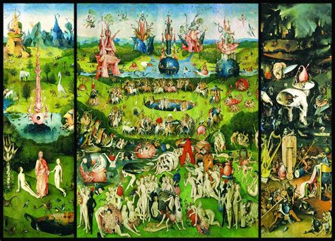 The Garden Of Earthly Delights Triptych 1000 Pieces Eurographics