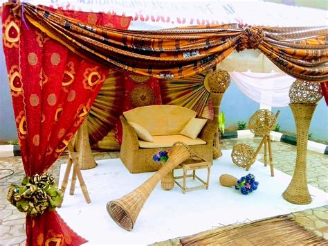Igbo Traditional Marriage Setting Traditional Wedding Decor Igbo