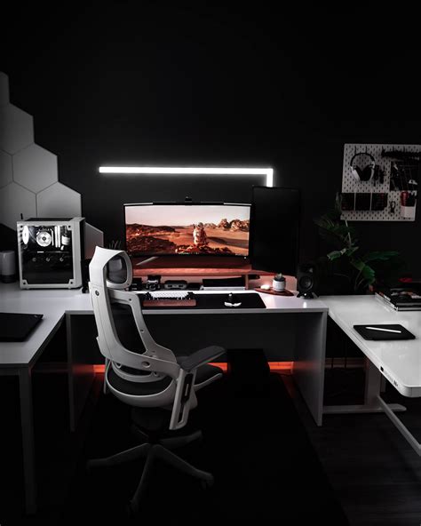 Futuristic Gaming Setup