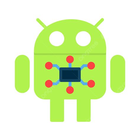 Android Flat Icon Vector Android Droid Mobile Png And Vector With