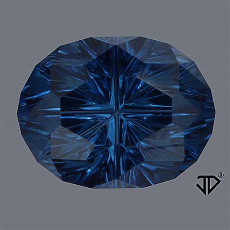 Blue Australian Sapphire Gemstone 098ct John Dyerprecious Gemstones
