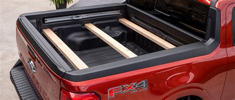 The 2022 Ford Mavericks Flexbed Is An Innovative Diy Cargo Box