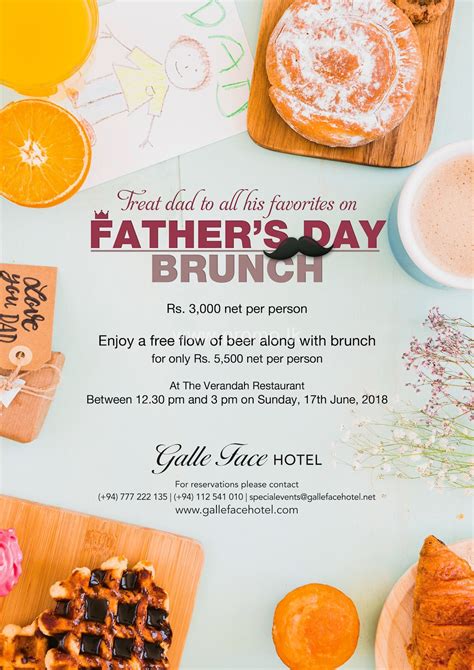 Fathers Day Brunch From Galle Face Hotel