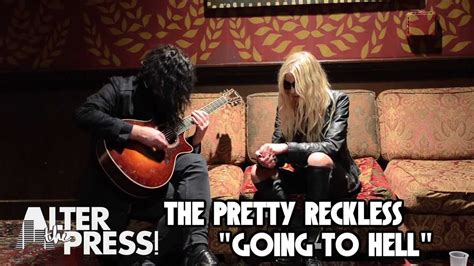Atp Acoustic Session The Pretty Reckless Going To Hell Youtube