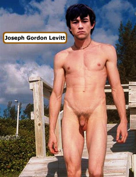 Male Celeb Fakes Best Of The Net Joseph Grodon Levitt Naked And Exposed In Days Of Summer