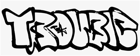 After time you'll have a good idea of you can then work on different areas of drawing graffiti, like adding shadows or 3ds, highlights and. Dope Logo Graffiti - Word Trouble In Graffiti Transparent ...