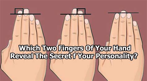Fingers Can Reveal Your Secrets