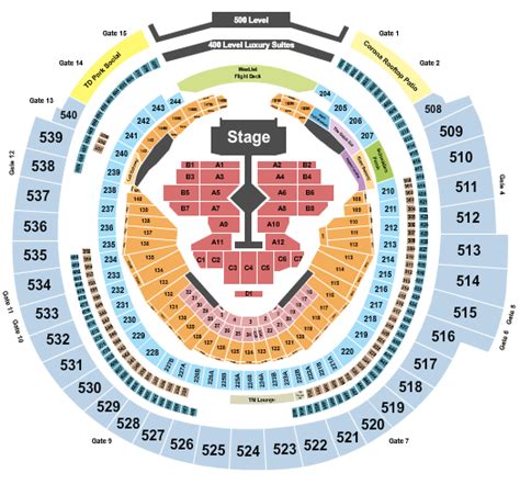 Taylor Swift At Rogers Centre Seating Chart