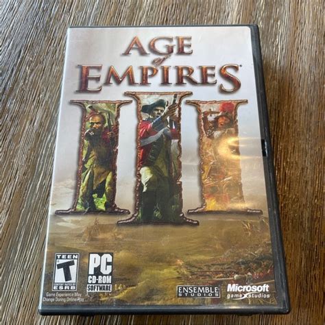 Video Games And Consoles Age Of Empires 3 Iii Pc Cdrom 3 Game Disc Hard