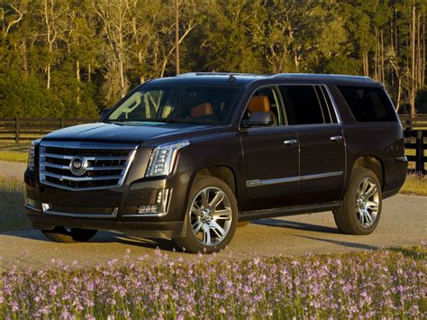 2015 Cadillac Escalade Esv Suv Luxury Stationwagon Wallpapers Hd